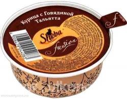 Sheba- Шеба консервы для кошек Кусочки курицы и говядины в соусе Тальятта