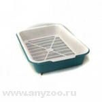 Адам Лоток  для кошек с сеткой на высоких ножках