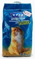 Кузя Древесный наполнитель для кошек  4,5л