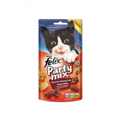 Felix Party Mix Лакомство для кошек Гриль Микс Говядина, Курица, Лосось