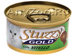 Stuzzy Gold мусс для кошек с Телятиной