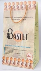 Bastet пшеничный комкующийся наполнитель  для туалета