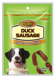 Wanpy Dog SA-02H Лакомство для собак Утиные сосиски