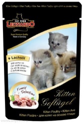 Leonardo - Пауч для котят на основе птицы