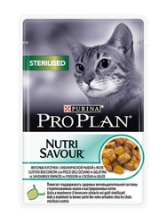 Pro Plan  Sterilised Пауч для  для стерилизованных кошек Рыба