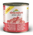 Almo Nature Classic  консервы для взрослых кошек Курицей и креветками