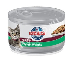 Hills SP Adult Perfect Weight Хиллс Консервы Идеальный вес для взрослых кошек, склонных к полноте