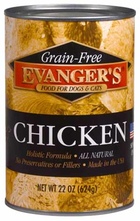 Evanger`s Grain-free консервы для собак и кошек c Курицей, беззерновая