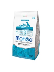 Monge Dog Speciality Hypoallergenic Гипоаллергенный сухой корм для собак всех пород, Лосось/тунец