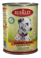 Berkley Adult dog Lamb&Carrots -Беркли консервы для собак Ягненок и морковь