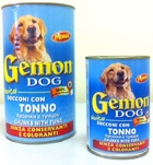 Gemon - Гемон консервы для собак кусочки в соусе Тунец 1260гр