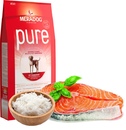 Meradog Pure Adult Сухой корм для собак с проблемами в питании и/или аллергиями Лосось/рис