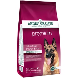 Arden Grange Premium Арден Грандж сухой корм взрослых активных собак Премиум Курица/рис
