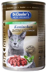 Dr. Clauder`s Др.Клаудер кон.для кошек Кусочки в соусе Кролик