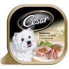 Cesar консервы для собак Куриное филе/тыква/шпинат