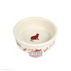 Trixiе 4019 миска для кошек с рисунком 
