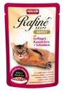 Animonda Rafine Soupe Adult паучи для кошек коктейль из мяса домашней птицы, кролика и ветчины