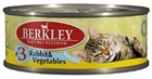 Berkley Rabbit&Vegetables Kitten №3 Беркли Консервы для котят Кролик с овощами №3