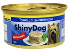 Gimborn Shiny Dog -Гимборн консервированный корм для собак Тунец с цыпленоком