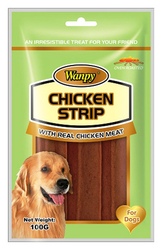 Wanpy Dog SC-01 Лакомство для собак Куриные полоски
