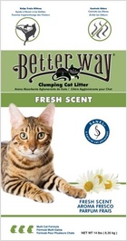 Better Way Fresh Scent Наполнитель для кошачьих туалетов, комкующийся с натуральным свежим ароматом