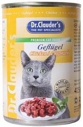 Dr. Clauder`s Др.Клаудер кон.для кошек Кусочки в соусе Курица
