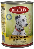 Berkley Beef & Potatoes  Adult Dog  Беркли консервы для собак Говядина с картофелем
