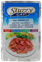 Stuzzy Cat Штуззи консервы (пауч) для кошек с Треской