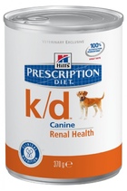 Hills PD Canine K/D - Хилз KD Консервы  для собак при заболеваниях почек, МКБ