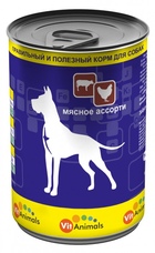 VitAnimals - ВитЭнималс  консервы для собак Мясное ассорти