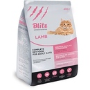 Blitz Adult Сухой корм для взрослых кошек с Ягненком