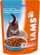 Iams Pouch - Ямс паучи для кошек (с рыбой)