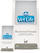 Farmina Vet Life Neutered Female Фармина сухой корм для стерилизованных кошек