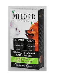 Milord Набор Шампунь +Бальзам для  собак и кошек со средней и жесткой шерстью