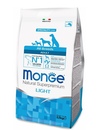 Monge Dog Speciality Light Сухой корм для собак всех пород склонных к полноте, Лосось/рис