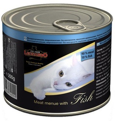 Leonardo Cat Food – Леонардо консервы для кошек  Мясо с рыбой