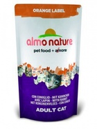 Almo Nature Orange Label Сухой корм для кастрированных котов и кошек с Кроликом