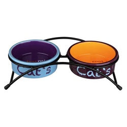 Trixie 24791 Миски керамические на подставке 0,3л/12см