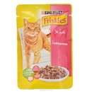Friskies Фрискис пауч для взрослых кошек Говядина кусочки в желе