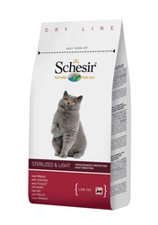 Schesir Sterilized&Light сухой корм для стерилизованных кошек или склонных к полноте