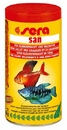 Sera San Основной хлопьевидный корм для ежедневного кормления и улучшения окраски всех видов рыб