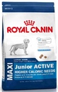 Royal Canin Maxi Junior Activ -для щенков   с высокими энергетическими потребностями с 2 до15/18 мес