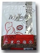 My Lady Premium Adult Моя Леди сухой корм для взрослых кошек с говядиной и печенью