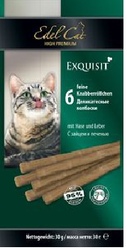 Edel Cat- Эдель Кэт Лакомство для кошек Колбаски заяц/печень