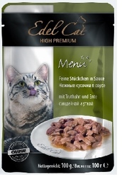 Edel Cat - Эдель Кэт консервы нежные кусочки в соусе 