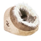 Trixie Minou Лежак-пещера  для кошек бежево/коричневый