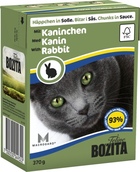 Bozita Tetra Pak консервы д/кошек Кусочки в соусе Кролик