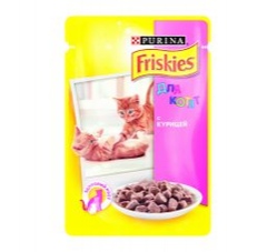 Friskies Фрискис пауч для котят Курица кусочки в подливе