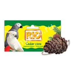 Rio  Лакомство-игрушка кедровая шишка для всех видов птиц