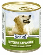 Happy Dog - Хэппи Дог консервы для собак Баранина с сердцем, печенью и рубцом